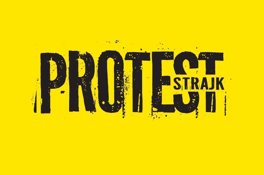 protest strajk na www